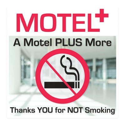 Square Sticker | Square Corner | 8" x 8" | White Static | Static Back | Digital