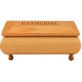 Red Alder Gift Boxes with Engraved Plate, Small