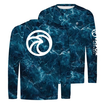 Men's Custom Cut and Sew Lightweight Long Sleeve Shirt