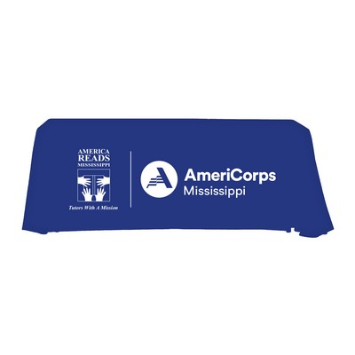 4' Non-Fitted Standard 7 Oz Polyester Table Cover