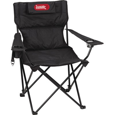 Premium Padded Foldable Outdoor Reclining Camping Chair (400lb Capacity)