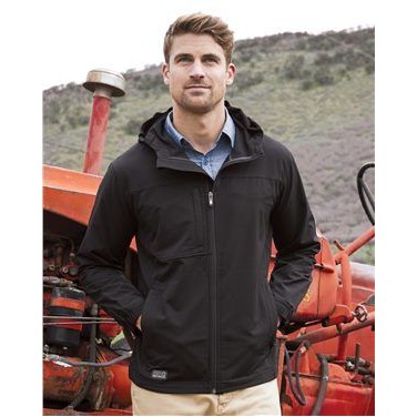Dri Duck® Men's Apex Soft Shell Hooded Jacket