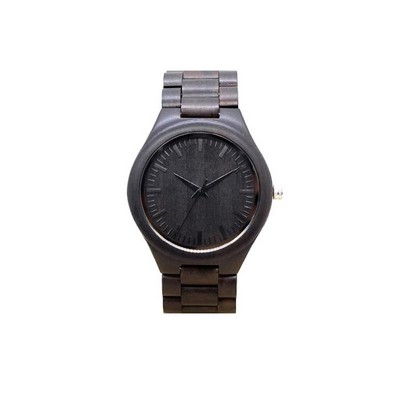 Ebony Wood Watch