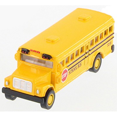 2.5" L Die Cast School Bus