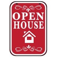 Stock Swing Sign (Open House - Double Sided Kit)