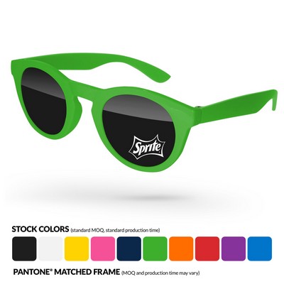 Andy Sunglasses W/ Corner Lens Imprint