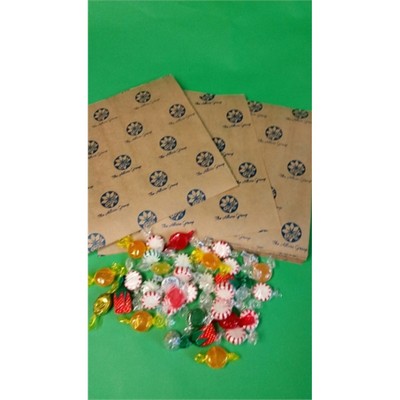 Custom printed Kraft paper sheets