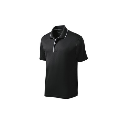Sport-Tek® Dri-Mesh® Polo Shirt w/ Tipped Collar & Piping