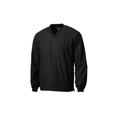 Sport-Tek® V-Neck Raglan Wind Shirt
