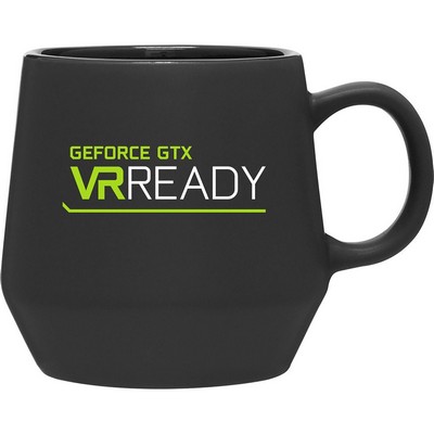 16 oz Verona Ceramic Mug (Matte Black)