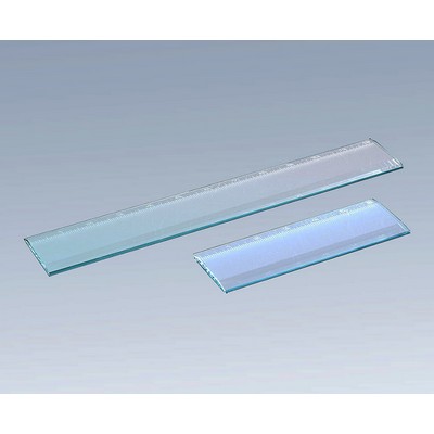 Jade Glass Ruler, 12"