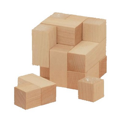 Wood Puzzle Cubes