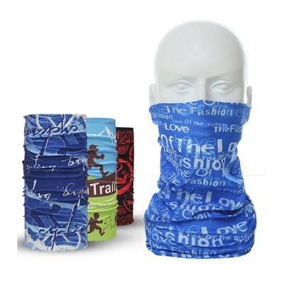 Full Color Multifunctional Seamless Head Scarf