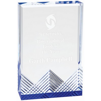 Blue Apex Mirage Acrylic Award (4 1/4" x 6")