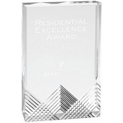 Silver Apex Mirage Acrylic Award (5" x 7")