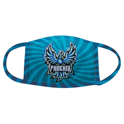 Sublimated Double Layer Medium Face Mask