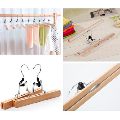 Non Slip Multifunctional Wooden Hangers For Skirt