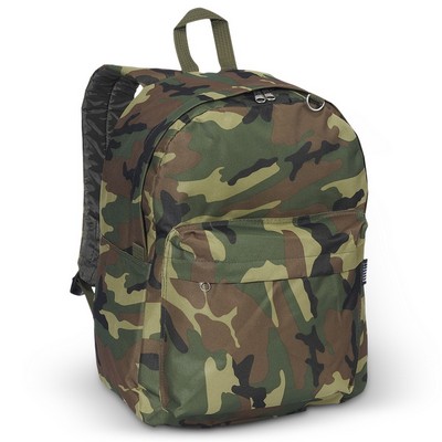Everest® Classic Camo Backpack, 22L