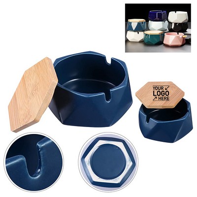 Ceramic Ashtray (4.8" x 2.4")