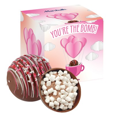 Valentine's Day Mega Hot Chocolate Bomb Gift Box - Milk