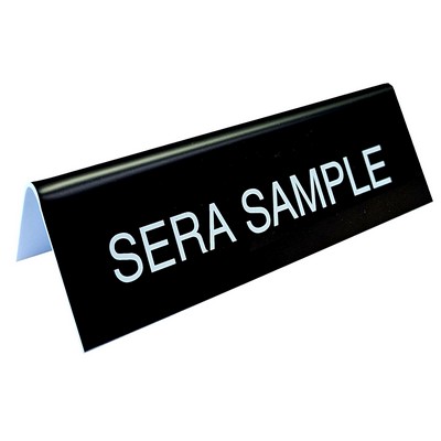 Table Tent Full Color or Engraved Plastic Sign (3"x5")