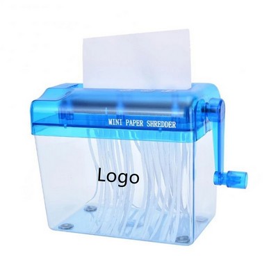 Hand Crank Paper Document Shredder, Office and Teaching Supplies