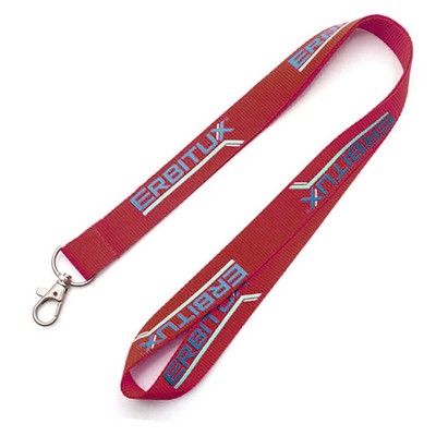 7 Days Rush Polyester Lanyards 1"