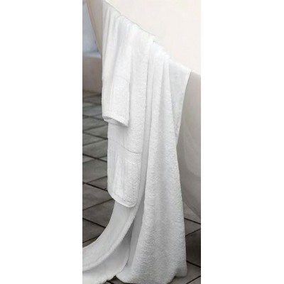 Oxford Signature Premium Cotton White Bath Towel (30'' x 56'')