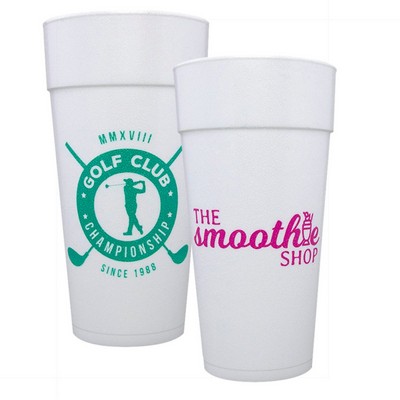 Custom 24 Oz. Foam Cups
