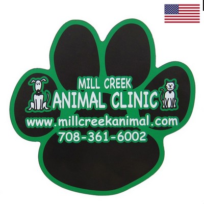 5" Paw Shaped Magnet