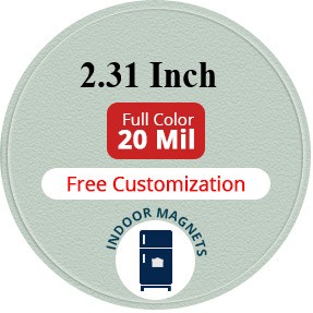 Magnet - 2.3125" Diameter Circle - 20 Mil