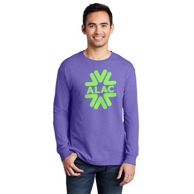 Port & Company® Beach Wash Garment-Dyed Long Sleeve Tee