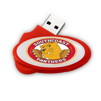 Wedron Oval Swivel Dome USB