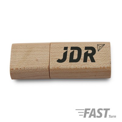 Bonnie Maple Curved-Edge USB