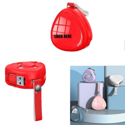 Retractable 3-in-1 cable