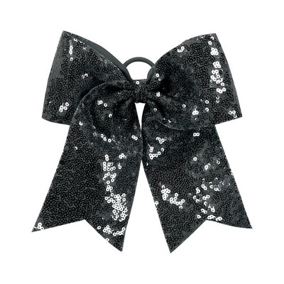 Augusta Sportswear Sequin Cheer Glitter Bow