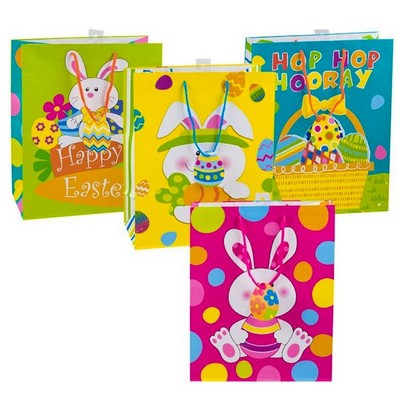 Easter Bags - 13 H, 4 Designs (Case of 48)