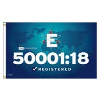 ISO 50001:18 Registered Flag (3'x5')