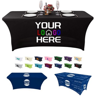 6' black Table cover