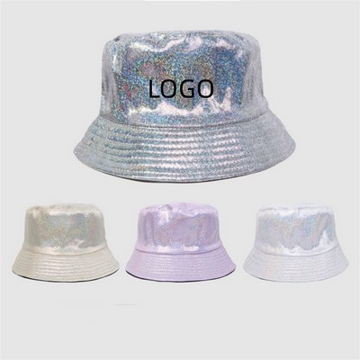 Unisex Metallic Fisherman Reversible Hat