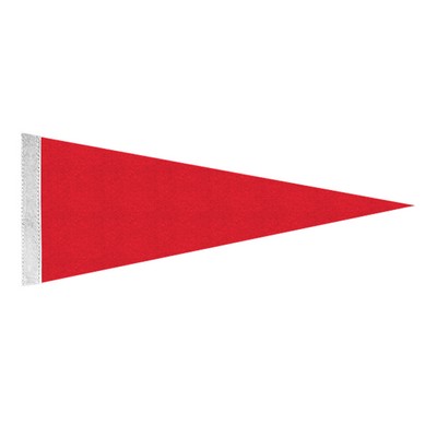 17"x40" Solid Felt Pennant