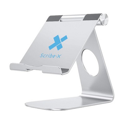 Tablet Stand Holder Adjustable, Desktop Aluminum Tablet Dock Cradle