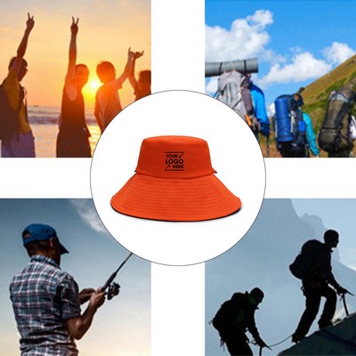 Double-Sided Big Brimmed Bucket Hat