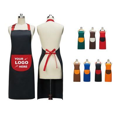 Bib Apron w/Pocket