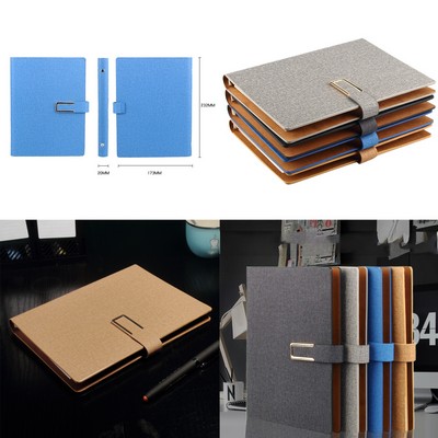 Business Portfolio A5 Binder Notebook