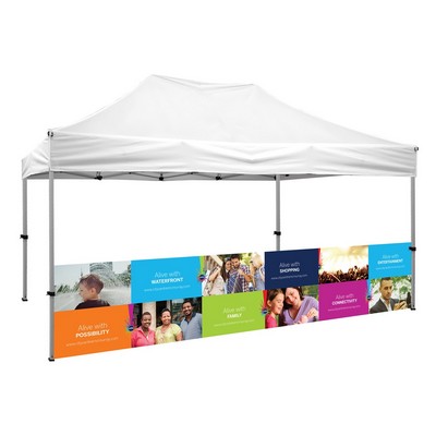 175"w x 36"h Half Wall - Full Color Dye Sublimated