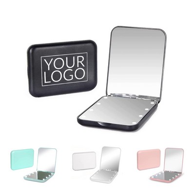 Portable Mirror w/Light