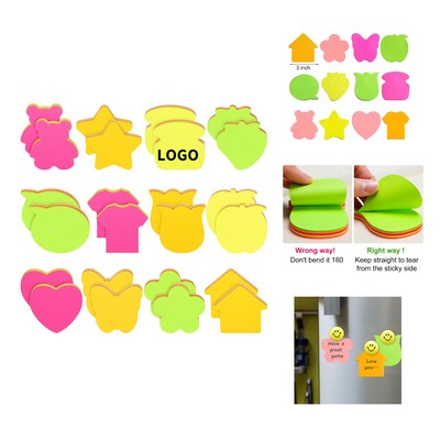 100 Sheets 3 x 3" Sticky School Self Post Notes