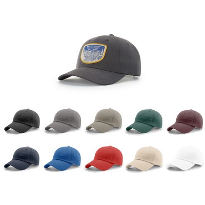 Richardson® R65S Relaxed Cotton Twill Snapback Cap