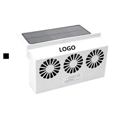Solar Powered Car Ventilation Fan
